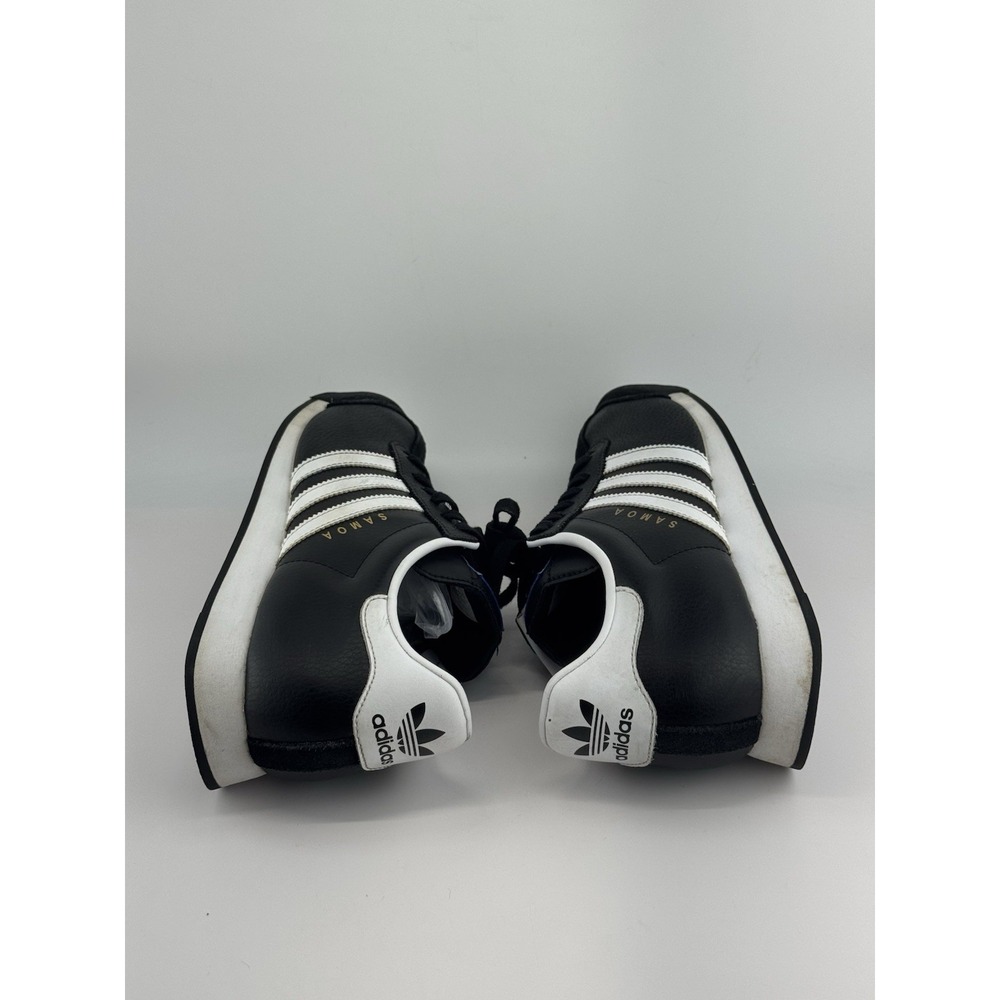 Adidas Samoa Core Black White Mens Athletic Sneaker Size 10 - Picture 5 of 9